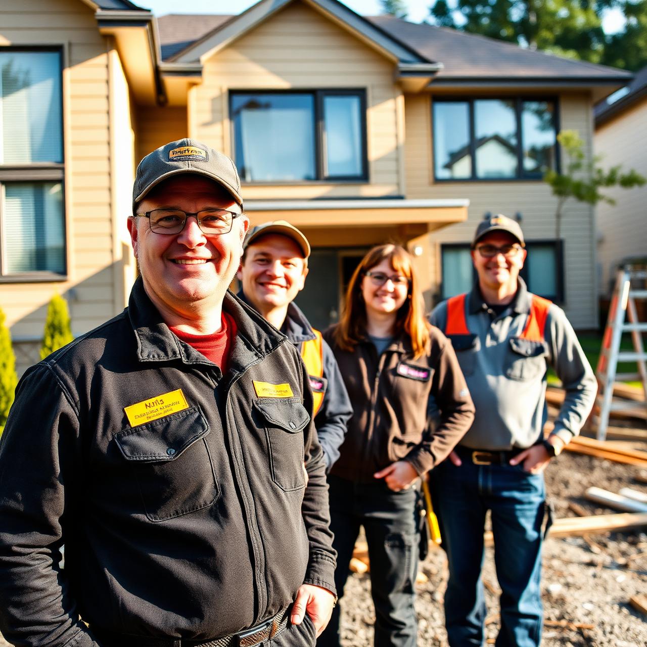 Ahmad and team on a ScaleBig Construction project